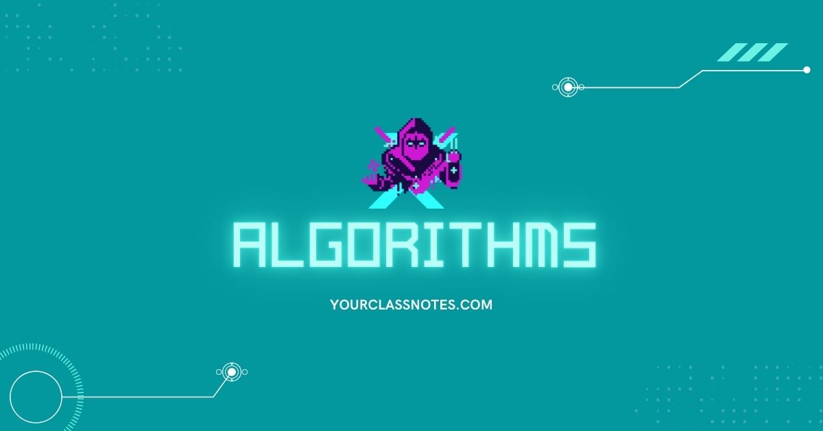 Algorithm pdf notes